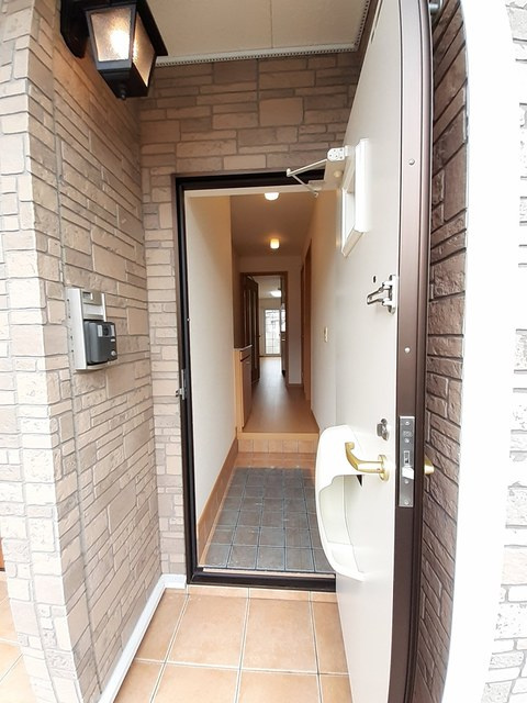 松岡ハイツⅡ　Ｂの玄関|玄関