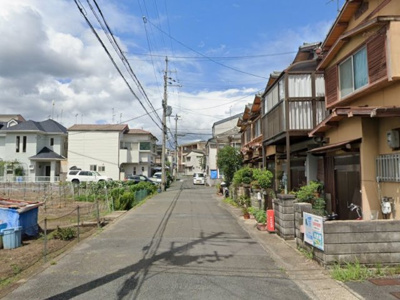 【前面道路含む現地写真】 | 山科区勧修寺西金ケ崎　売地