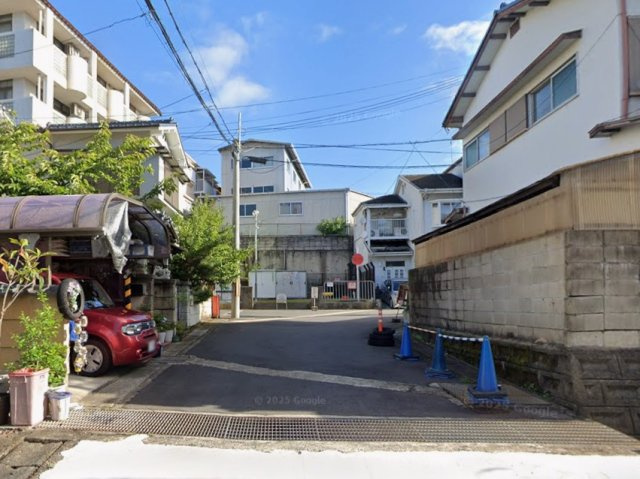 【前面道路含む現地写真】 | 山科区上花山久保町　売地