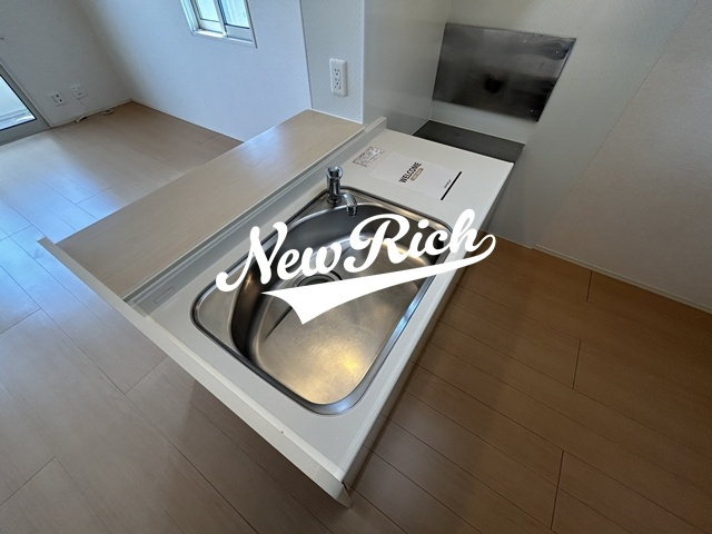 高崎市大八木町のアパートのキッチン