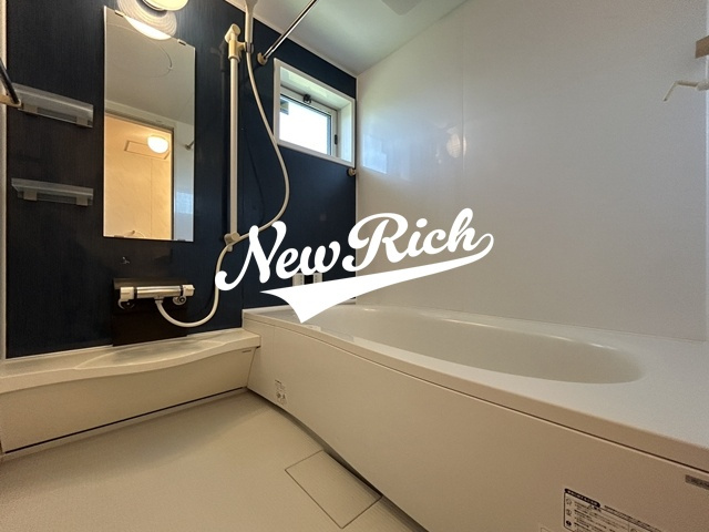 高崎市大八木町のアパートの浴室