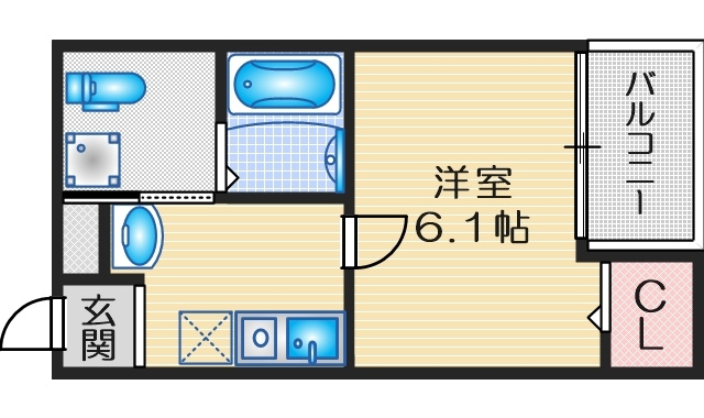 SURFISLANDMALIBUの間取り