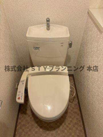 仲介手数料0円！シティライフ藤ヶ丘西のトイレ