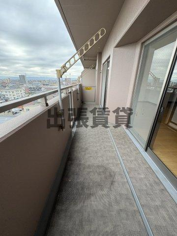 仲介手数料0！！	ハーモニーのバルコニー