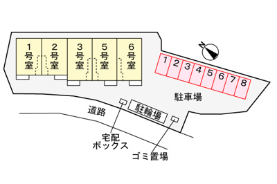 【区画図】 | フォンターナ西大路