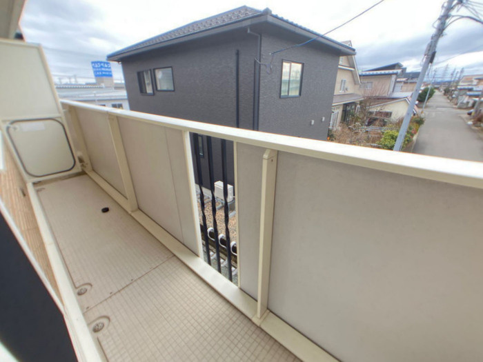 サンクレストＢ207のバルコニー