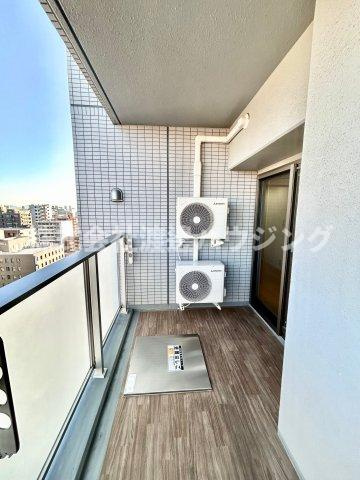 ノルデンハイム江坂アドバンスのバルコニー