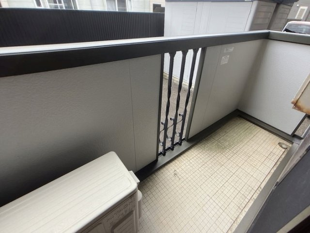サンライフ広面102のバルコニー