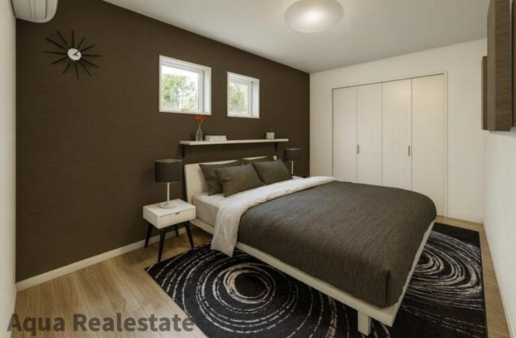 高松市仏生山町甲の新築一戸建の寝室