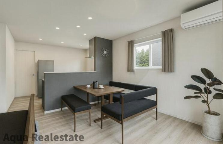 高松市仏生山町甲の新築一戸建の居間・リビング