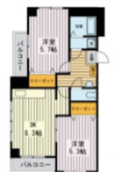 【間取り】 | グリーンパーク住吉 | 間取り