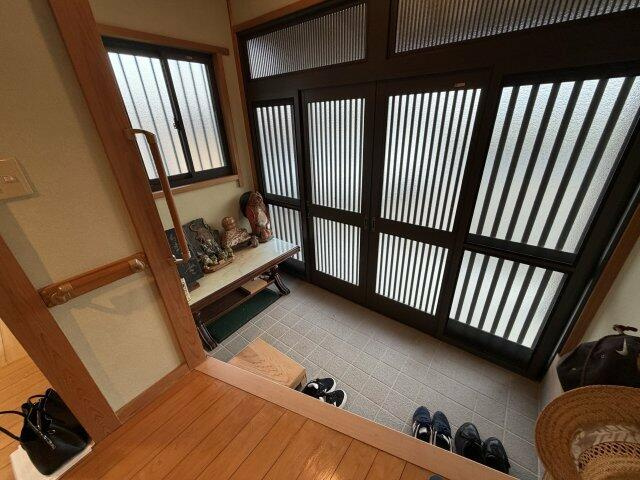 宇都宮市今里町　646.00㎡　売地の玄関|シンプルで使いやすい玄関です