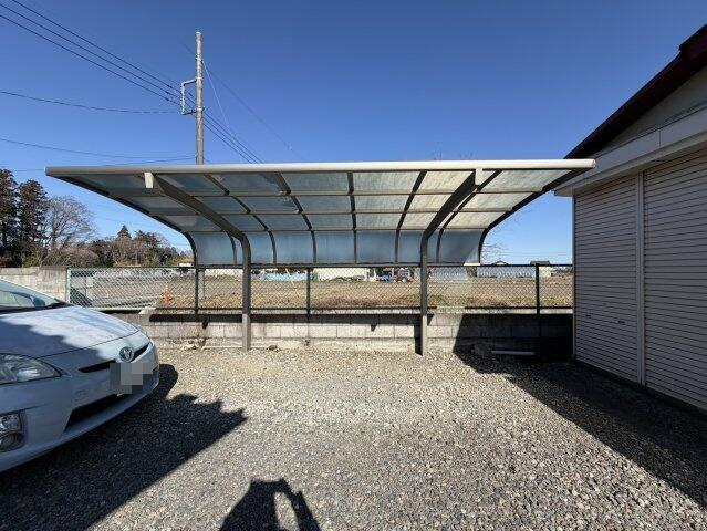 宇都宮市今里町　646.00㎡　売地の駐車場|カーポートあります。