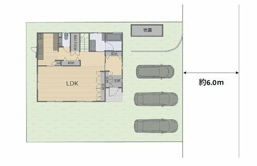 宇都宮市下岡本町　2ＳＬDＫ　中古住宅のその他