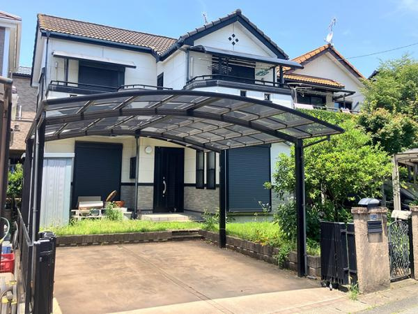 宇都宮市簗瀬３丁目　4ＬＤＫ　中古住宅の外観