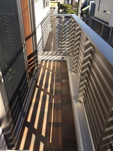 パールハイム経堂のバルコニー