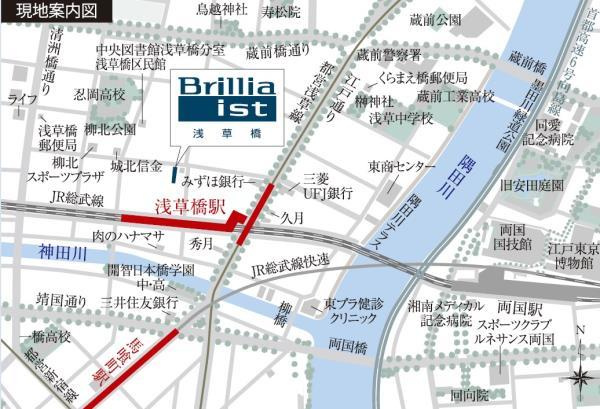 Ｂｒｉｌｌｉａ　ｉｓｔ　浅草橋の地図