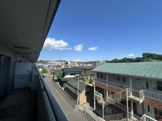バルコニーからの景色♪