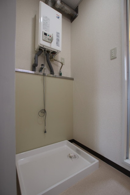 洗濯機置き場♪