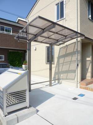 屋根付き駐輪場