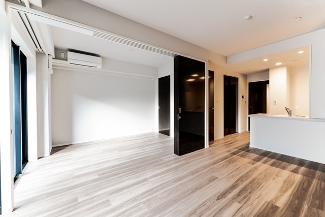 パークスフィア牛込神楽坂の居間・リビング|※写真は同タイプ住戸です。