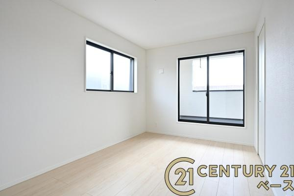 クレイドルガーデン杉本町 ２号棟 ／新築一戸建の洋室|■現地撮影写真■