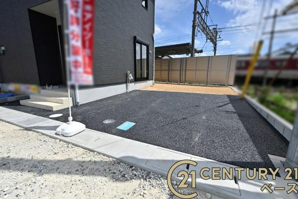 クレイドルガーデン杉本町 ４号棟 ／新築一戸建の駐車場|■現地撮影写真■