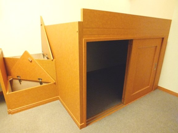 レオパレス池の辺ティエスの寝室