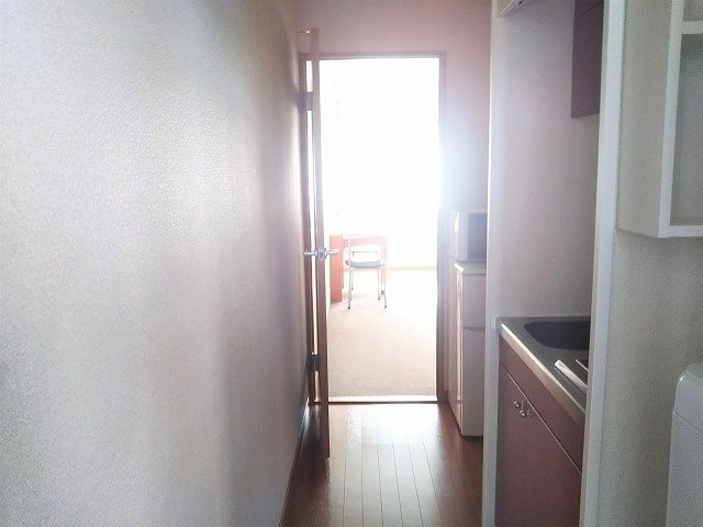 レオパレス大和田の玄関|入り口から