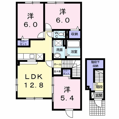 クレインフィールドの間取り