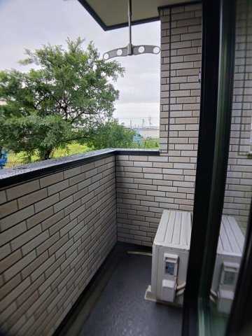 フォンターナ西大路のバルコニー