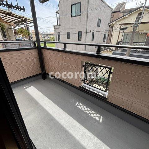 中宮東之町戸建のバルコニー