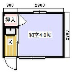 【間取り】 | 福久屋荘