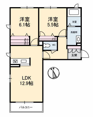 【間取り】 | バース　ストーン　トパーズ