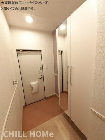シエルの玄関|当社、チルホームのHPもご覧ください(^^)/物件情報多数♪