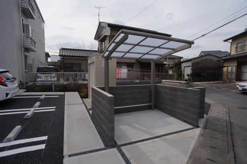 リッツガーデン赤塚のその他共用部分|駐輪場です