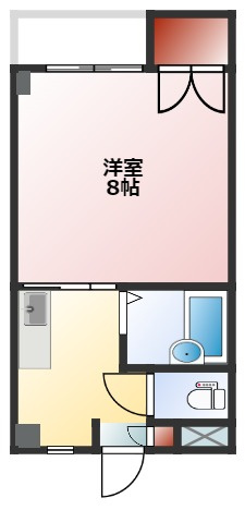 ロイヤルコーポ蜂屋の間取り