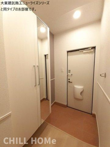 シエルの玄関|当社、チルホームのHPもご覧ください(^^)/物件情報多数♪