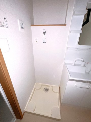 カルムＳＳの設備|洗濯機置き場