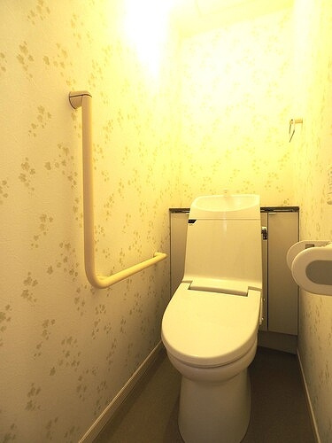 新宿区左門町戸建のトイレ|1階トイレ