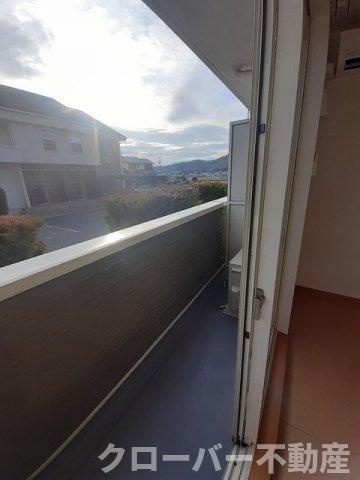 クローバー　ポンドＡのバルコニー