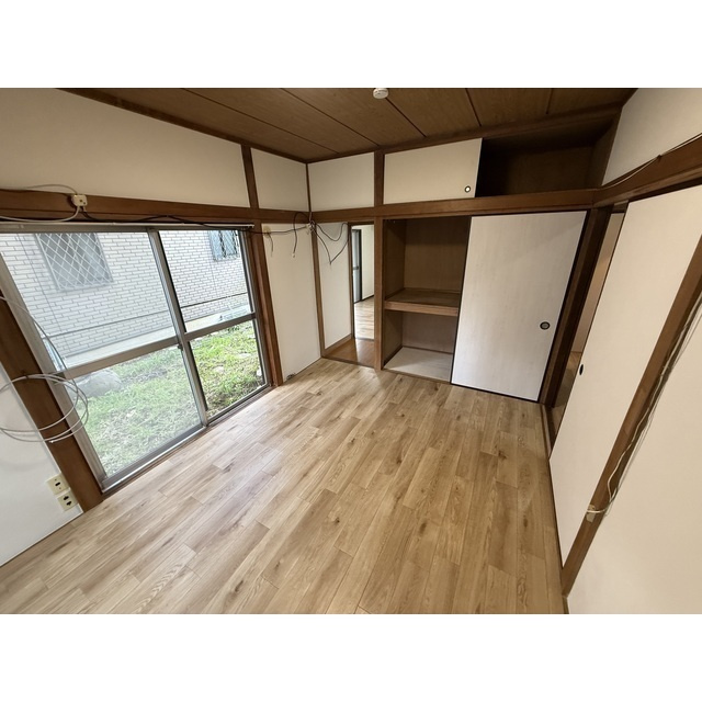 都賀戸建ての居間・リビング|使いやすい居間です