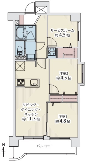 中銀第2城北パークマンシオン