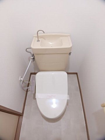 エルディム神明のトイレ|ゆったりとした空間のトイレです