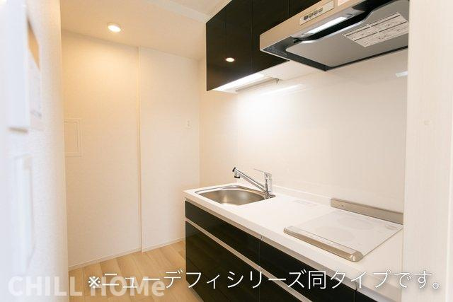 サン・フィオーレ　Ⅲのキッチン|当社、チルホームのHPもご覧ください(^^)/物件情報多数♪