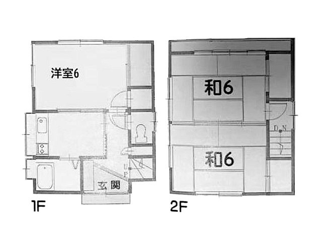【間取り】 | 朝霞市三原三丁目　中古一戸建住宅　(志木本店) | 二路線利用可能でアクセス良好。
暮らしやすい3DKの間取りです。