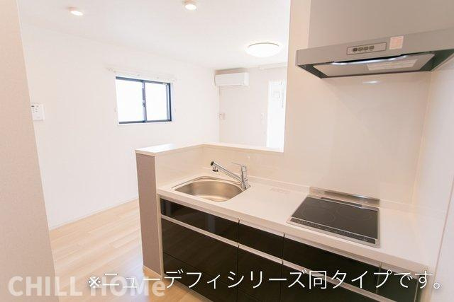 サン・フィオーレ　Ⅲのキッチン|当社、チルホームのHPもご覧ください(^^)/物件情報多数♪