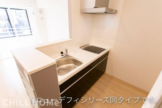 サン・フィオーレ　Ⅲのキッチン|当社、チルホームのHPもご覧ください(^^)/物件情報多数♪