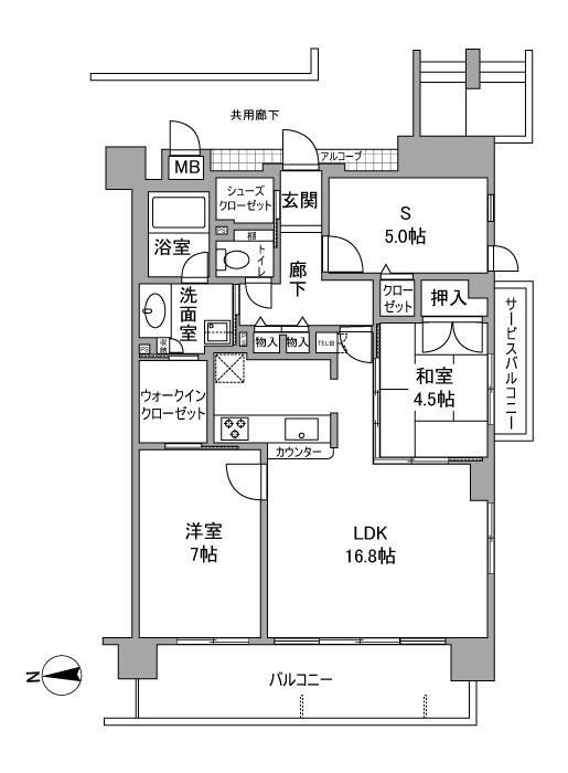 デュオプレステージ姫路駅前　の間取り
