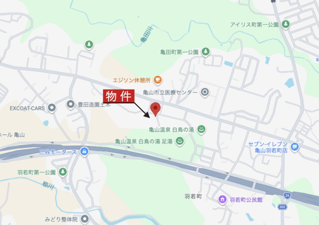 【地図】 | 亀山市羽若町《5号棟》 | 広域Map